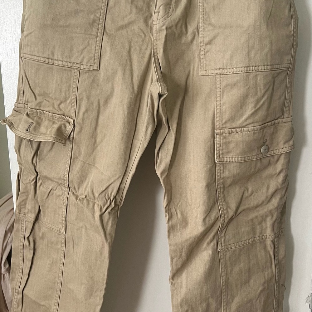 Madewell The Curvy Garment-Dyed '90s Straight Cargo Pant